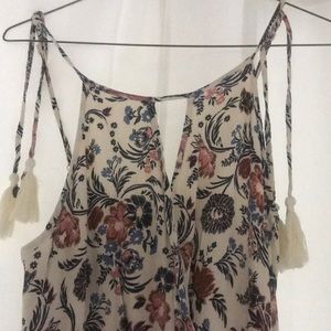 American Eagle floral maxi
